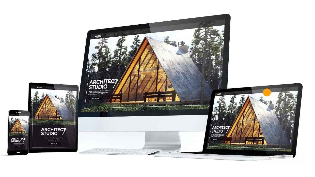website on devices